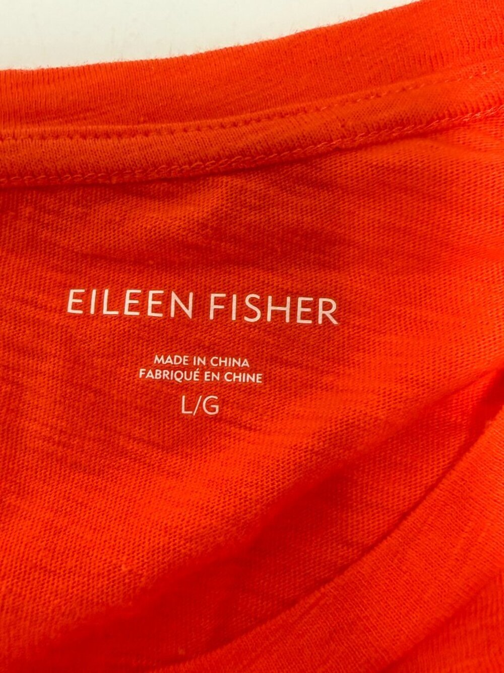 Eileen Fisher Organic Cotton Tee - Picture 8 of 11